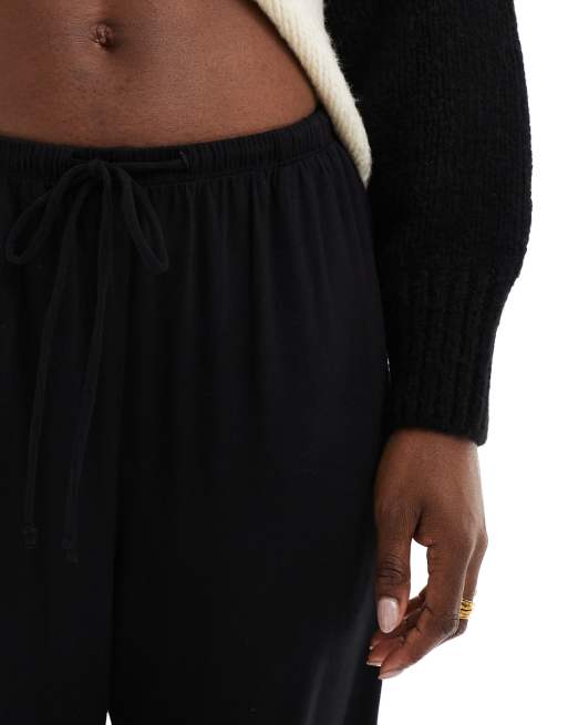 Cotton On blair wide leg pant in black, 5 of 5