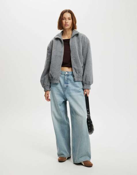 Cotton On Blake textured jacket in grey - view 1