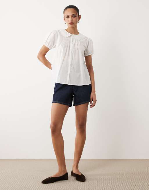 Cotton On - Blouse babydoll - Blanc, 2 de 4