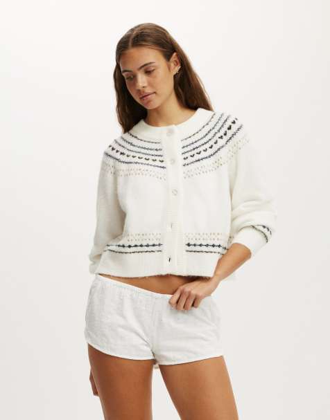 Cotton On Body bed short in off-white - view 1