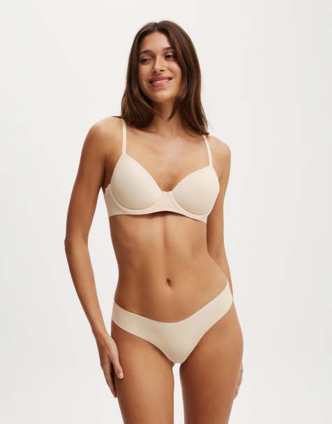 Cotton On Body bestee bra in beige - view 1