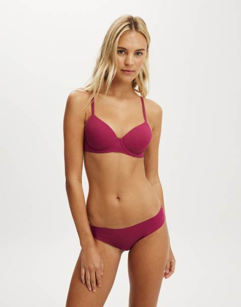 Cotton On Body bestee bra in purple - view 1