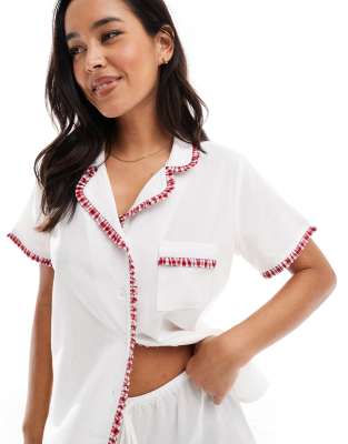 Shop Cotton:on Cotton On Body Woven Ruffle Sleep Set