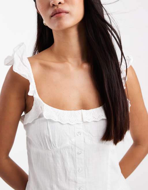 Cotton On boho mini dress in white, 2 of 4