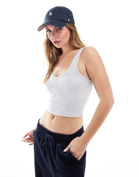 Cotton On - Bondi - Tanktop in grijs - view 1