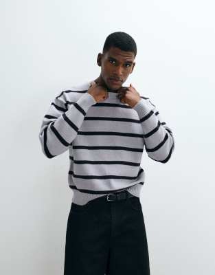 Cotton On Box Fit Crew Knit In Multi