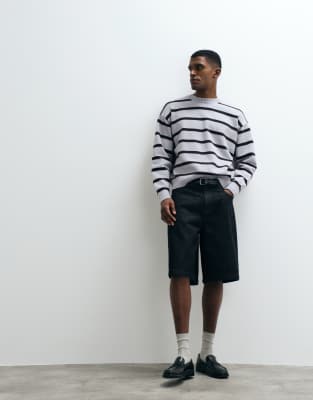 Cotton On Box Fit Crew Knit In Multi