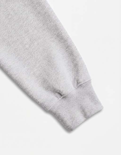 Cotton On box fit graphic hoodie in grey marle , 9 of 9