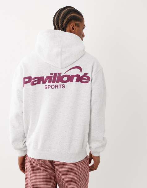 Cotton On box fit graphic hoodie in grey - view 1