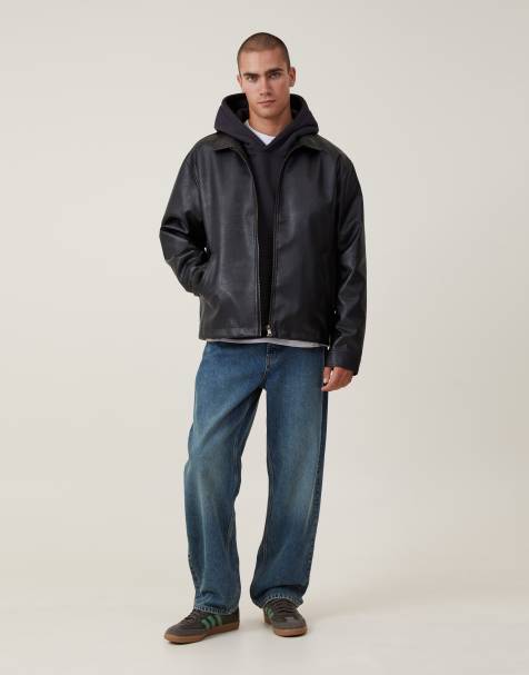 Cotton On Box fit hoodie in black - view 1