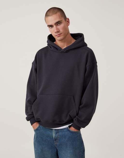 Cotton On Box fit hoodie in black, 2 of 4