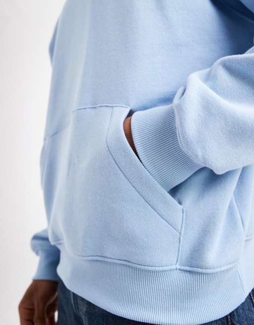 Cotton On box fit hoodie in pearl blue, 5 of 5