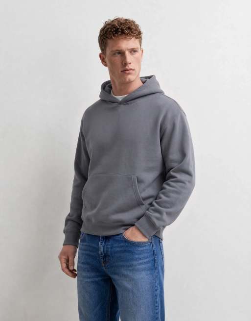 Cotton On box fit hoodie in slate stone, 6 of 10