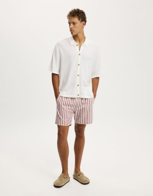 Cotton On Box fit knit shirt in white, 4 of 4