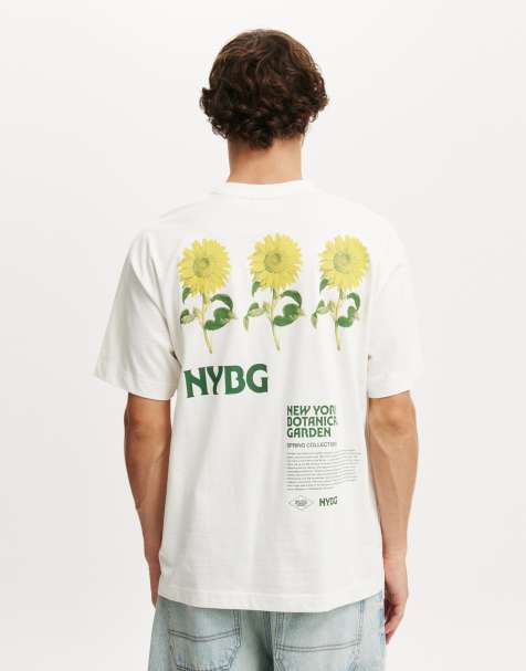 Cotton On Box fit new york license t-shirt in nybg vintage white/nybg - view 1
