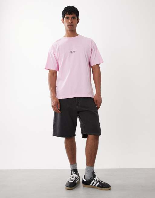 Cotton On box fit t-shirt with graphic in pink, 2 of 5