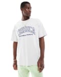 [Cotton:On] Cotton On box fit Tribeca international t-shirt in white Chest 37 White marle