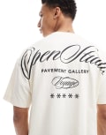 [Cotton:On] Cotton On box open studio t-shirt in cream-White Chest 44 CREMEPUFF