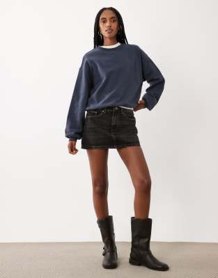 Cotton On Boxy Crew Neck Sweater In Red