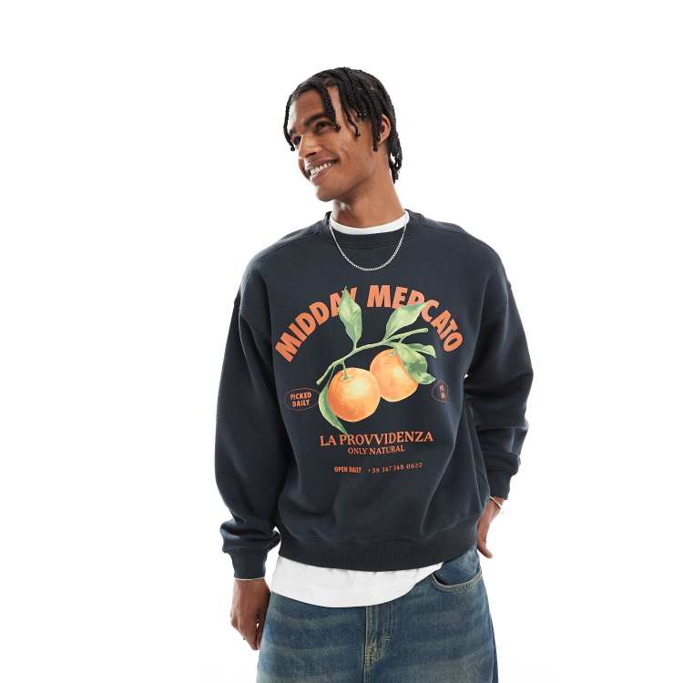 トップス everyone cotton crew neck sweatshirt M Men's Sweatshirts & Crew Sweats | Cotton On USA