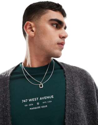 COTTON:ON COTTON ON BOXY FIT T-SHIRT WITH WEST AVENUE PRINT 