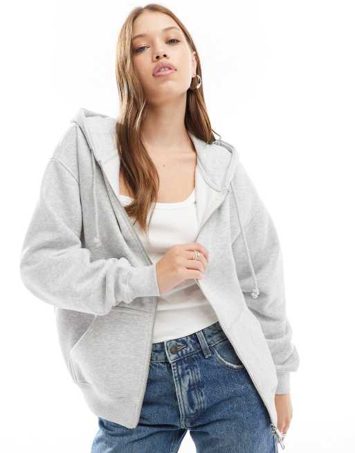 Cotton zip up hoodies best sale