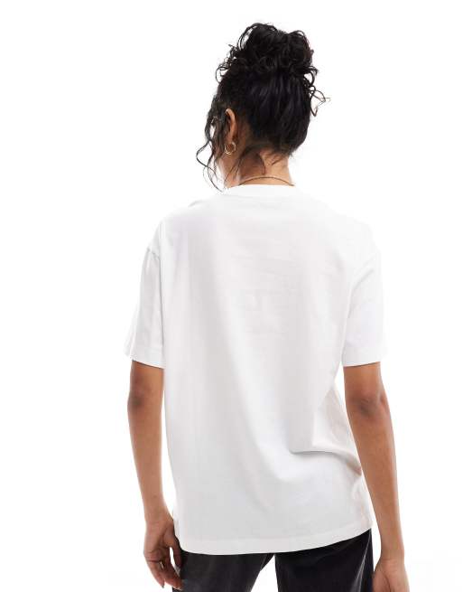 Cotton On boxy oversized t-shirt in white, 2 of 4