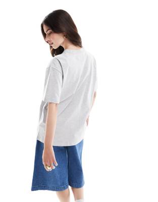 Cotton:on Cotton On Boxy Oversized T-shirt In Gray