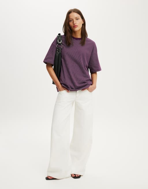 Cotton On Boxy short sleeve tee in multi, 2 of 4