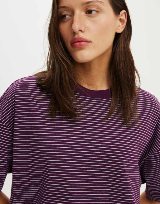 Cotton On Boxy short sleeve tee in multi, 3 of 4