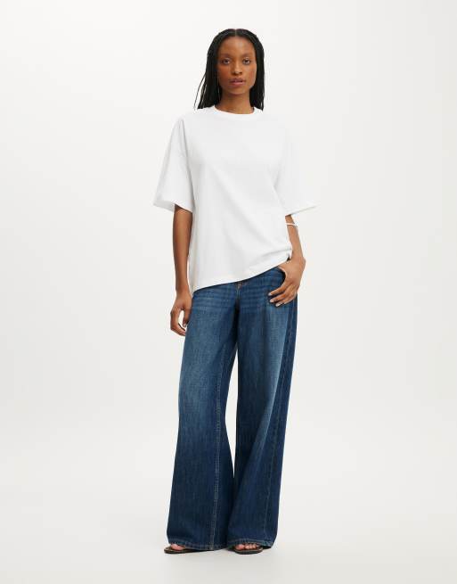 Cotton On Boxy short sleeve tee in white, 2 of 4