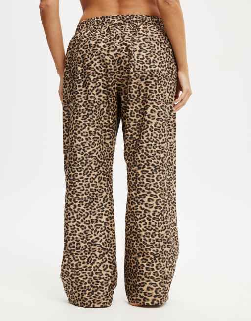Cotton On - Boyfriend boxer broek met luipaardprint, 2 van 3