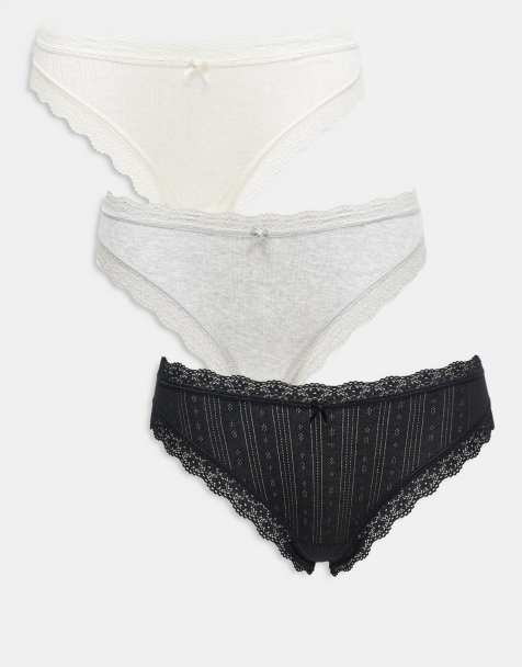 Cotton On briefs multipack in black grey butterscotch - view 1