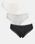 [Cotton:On] Cotton On briefs multipack in black grey butterscotch 16 MULTI