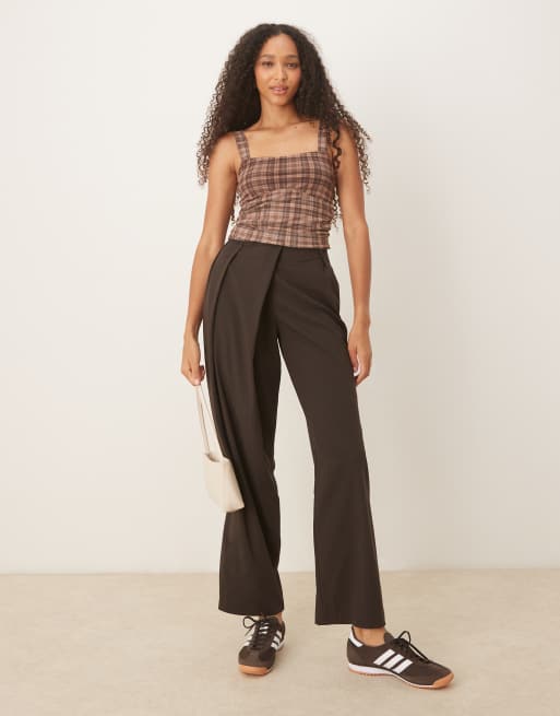 Cotton On Brooke mesh cami in brown - BROWN, 4 of 4