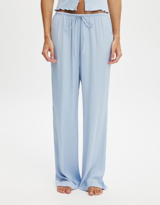 Cotton On Button detail cap sleeve top in blue, 2 of 4