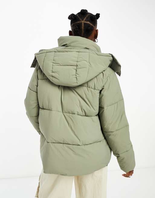 Cotton on shop hiking puffer jacket