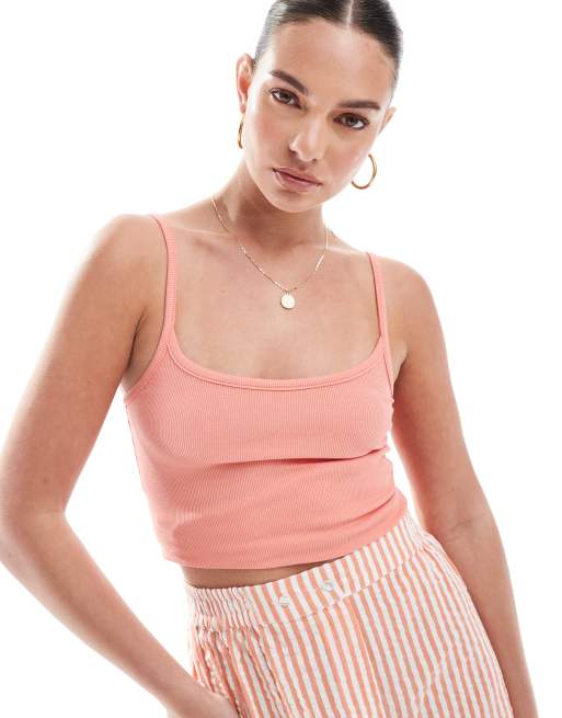 Cotton On Byron scoop cami in orange - ORANGE