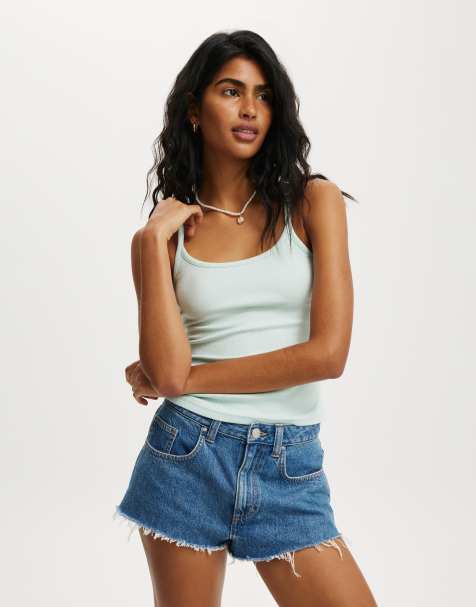 Cotton  On Byron scoop cami in powder green - view 1