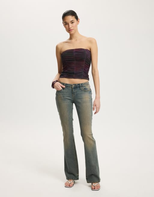 Cotton On Cara corset bandeau in multi, 3 of 4
