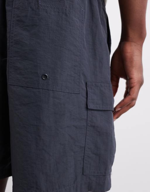 Cotton On cargo shorts in washed black, 4 of 6