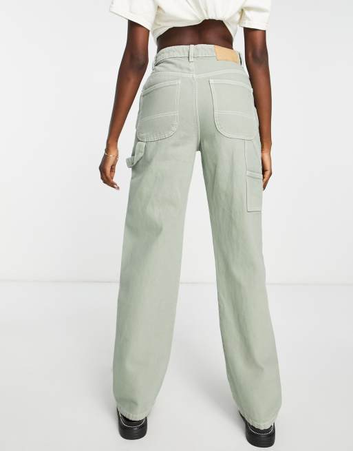  JEANS オリーブグリーン コート XS ◇KC オーバーサイズチェスターコート （その他アウター