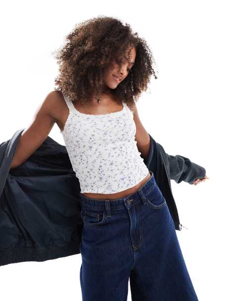 Cotton  On Chelsea lace trim cami top 