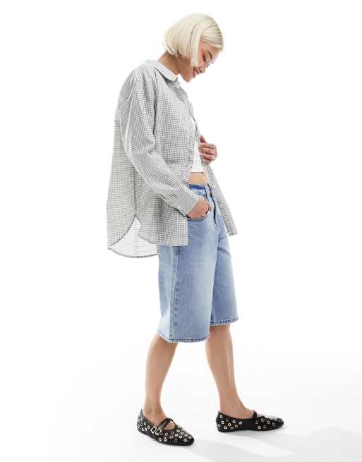 Cotton On - Chemise boutonnée à petits carreaux en seersucker, 3 de 4