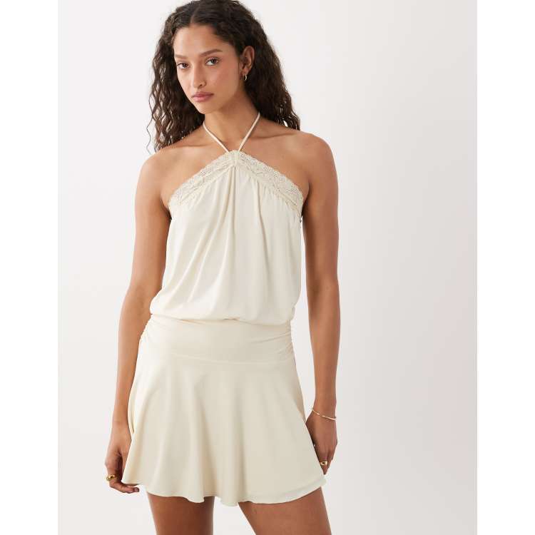 alex evenings halter dress Alex Evenings Halter Neck Ruffle Evening Dress 5134401 main image 1