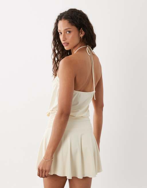 Cotton On - Chloe - Robe courte à dos nu - Crème, 4 de 4