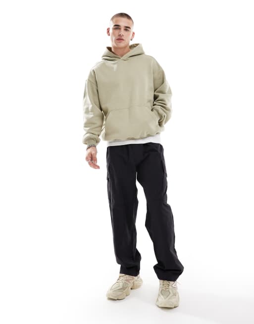 Cotton On chuck on hoodie in elm green