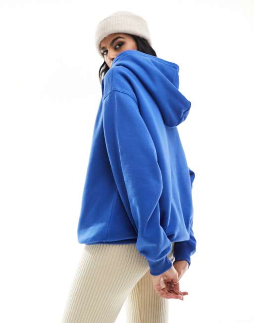 COTTON FLEECE CLASSIC HOODIE | STEEL BLUE