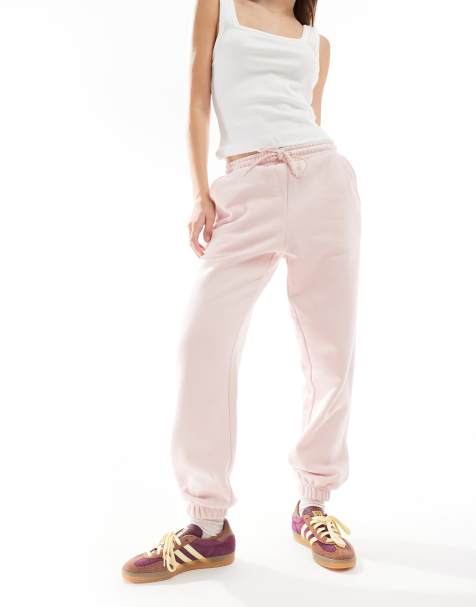 Cotton On Classic fleece joggers in pink - view 1
