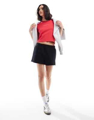 Cotton On Cotton On classic fleece mini short in black